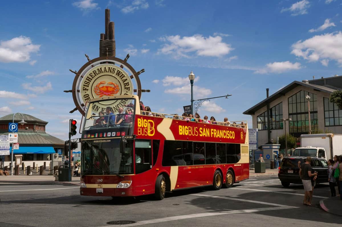 1 journée de bus Hop on Hop off + croisière dans la baie de San Francisco
