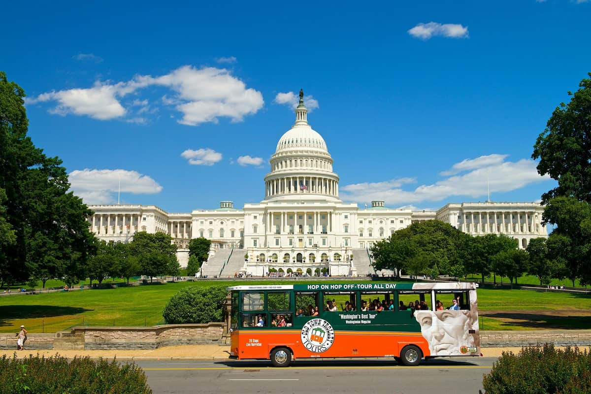 Visite guidée de Washington DC et du cimetière d'Arlington (Hop on Hop off)