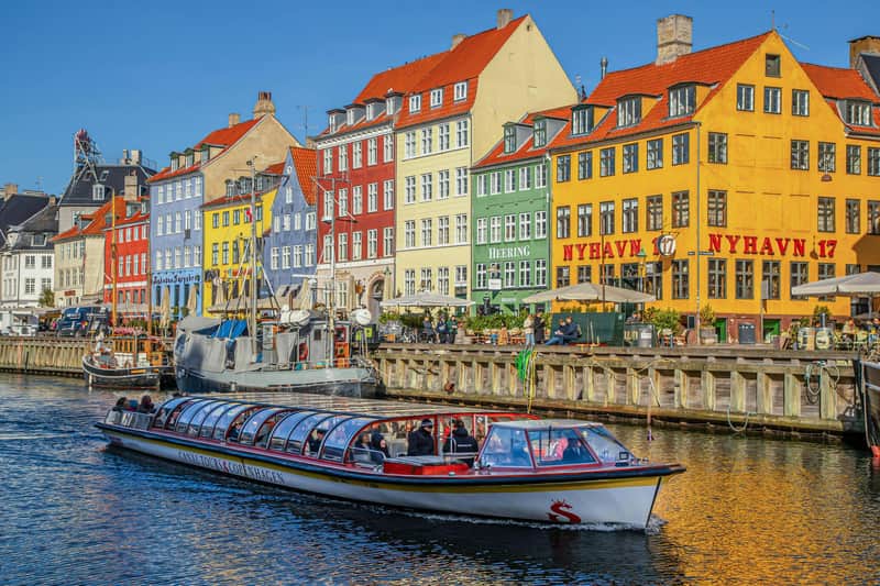 Copenhague : 48 heures de bus et audioguide Hop-on Hop-off + 1 heure de visite des canaux