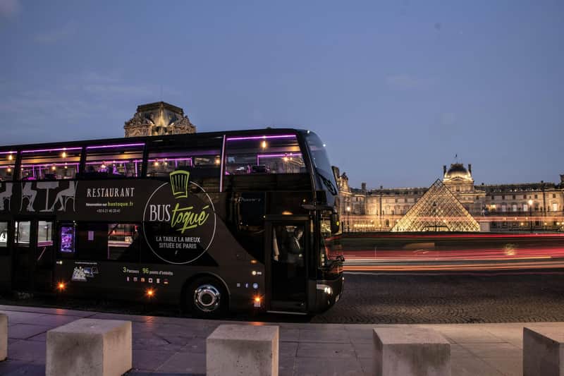 Bus Toqué Paris : Dîner 3 plats