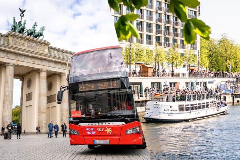 Red Sightseeing Berlin : 48 heures de bus et de croisière avec arrêt et visite guidée