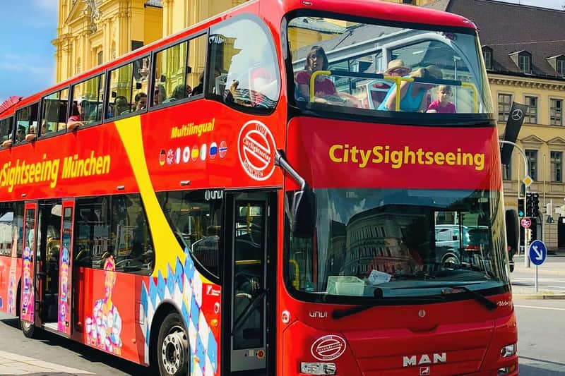 Munich : visite guidée de la ville en autobus (Hop-on Hop-off)