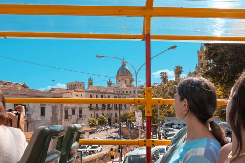Bus Hop-on Hop-off Bus Palerme