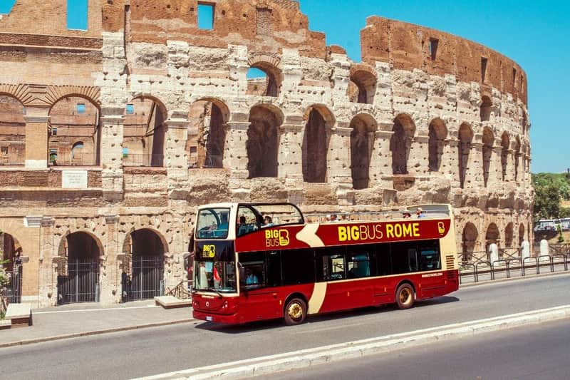 Big Bus Rome : Visite guidée Hop-on Hop-off