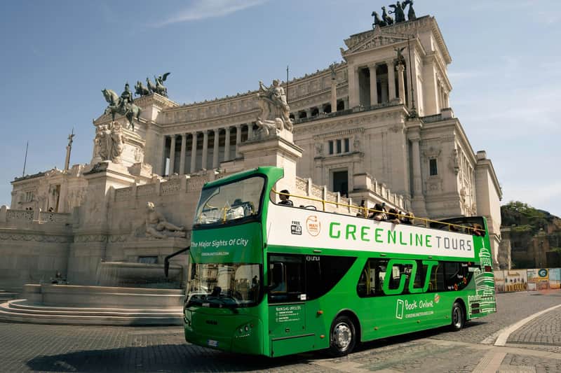 Green Line Tours Rome : Visite en bus Hop-on Hop-off