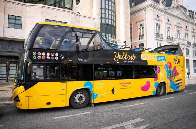 Lisbonne : Bus Hop-on Hop-off valable 48 heures + croisière fluviale + visite guidée à pied de Belém