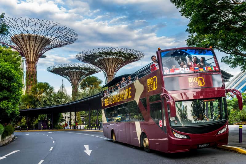 Big Bus Singapour : Visite guidée en bus Hop-on Hop-off