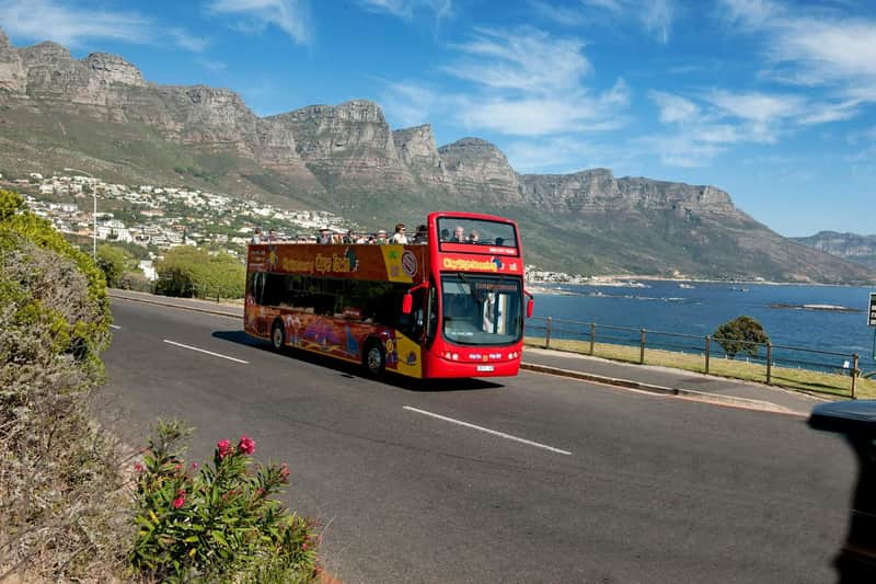 Le Cap : Bus-on Hop-off + téléphérique de la Montagne de la Table (aller-retour)