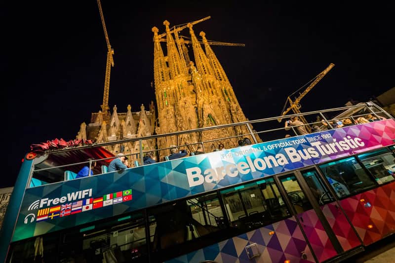 Barcelona Bus Turístic : Visite nocturne