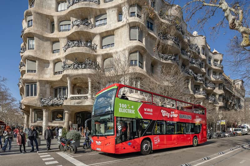 City Tour de Barcelone : Visite en bus Hop-on Hop-off valable 24h ou 48h