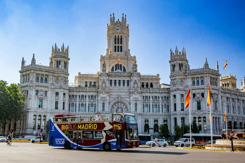 Big Bus Madrid: Bus-on Hop-off ou visite nocturne en bus