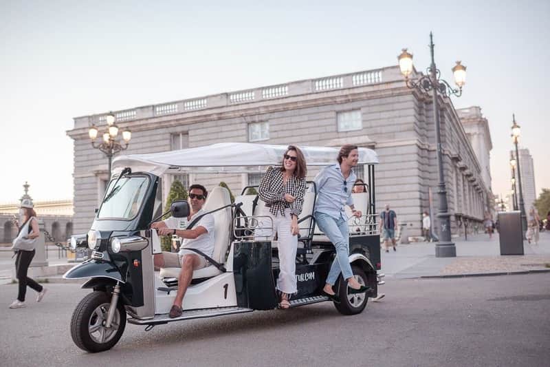 Madrid : 4 heures de Tuk Tuk électrique