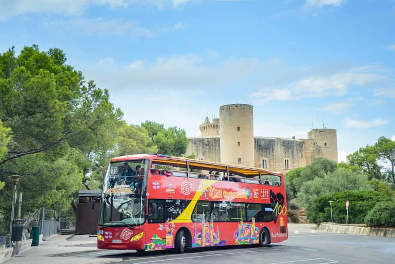 Majorque : 24 ou 48 heures de bus Hop-on Hop-off + excursion en bateau