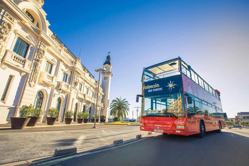 Bus Touristique à Valence : Visite en Bus Hop-on Hop-off valable 24 ou 48h