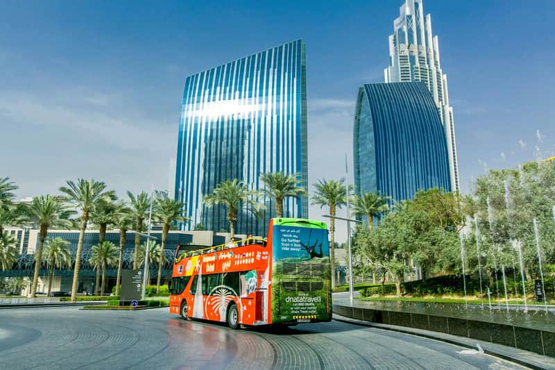 City Sightseeing Dubai : 1, 2 ou 3 jours de visite en bus Hop-on Hop-off + croisière Dhow