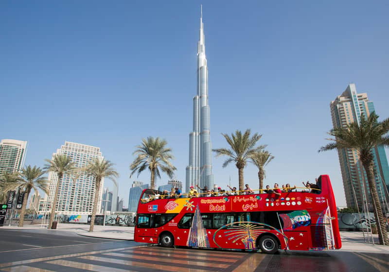 City Sightseeing Dubai : 24, 48 ou 72 heures d'excursion en bus avec montée et descente rapides