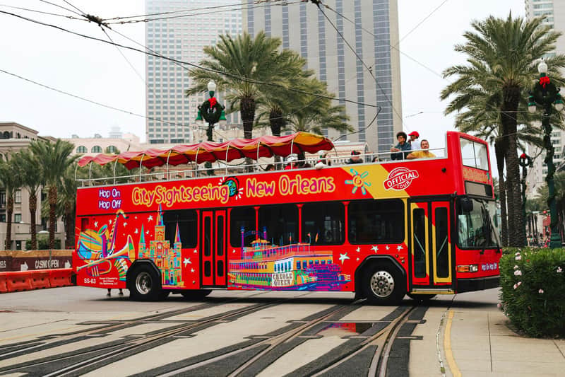 City Sightseeing Nouvelle-Orléans : 3 jours de bus Hop-on Hop-off + 2 visites à pied