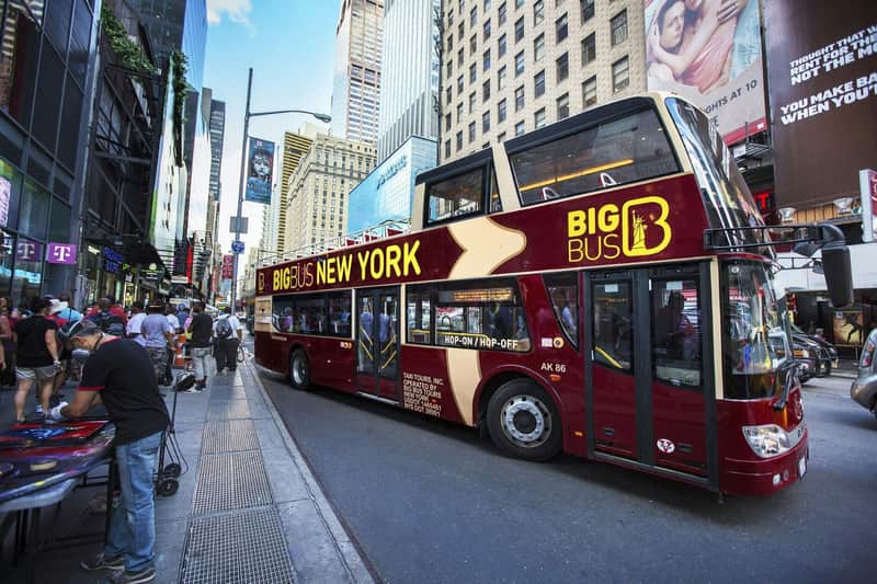 New York : Bus-on Hop-off Tour + Entrée à l'Empire State Building + Croisière en bateau