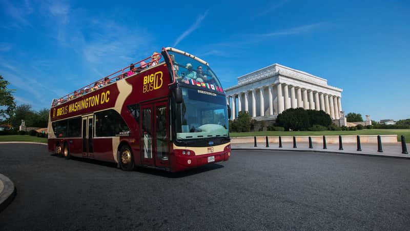 Bus hop-on hop-off Washington, D.C.